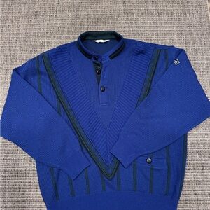 Rare Find*** Vintage Japanese Pia Sports Cableknit Sweater for Men